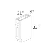 SVA09B Classic Grey Shaker Pre-Assembled