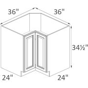 LS3612S Verona White RTA