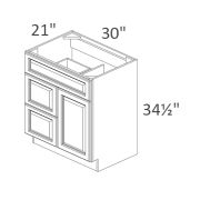 S3021DL-34-1/2 Pearl Glaze RTA