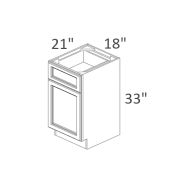 SVA18B Dark Cream Glaze Pre-Assembled