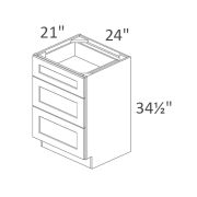 3VDB24 Salem Grey Shaker RTA