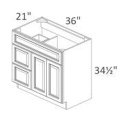 S3621DL-34-1/2 Pearl Glaze RTA