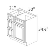 V3021DL Newtown White RTA