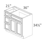 V3621DL Newtown White RTA