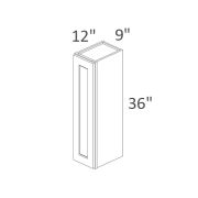 W0936 Classic Grey Shaker Pre-Assembled