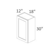 W1830 Classic Grey Shaker Pre-Assembled