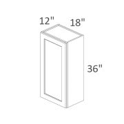 W1836 Madison Grey Shaker Pre-Assembled