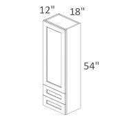 W2D1854 Newport White Shaker RTA