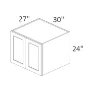 W302427 Classic White Shaker Pre-Assembled