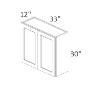 W3330 Madison White Shaker Pre-Assembled