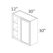 WBLC3030 York Slim Blue Shaker RTA