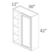 WCC3042 Hanover Charcoal Pre-Assembled