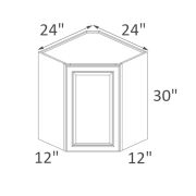 WDC2430 Nutmeg Modern Pre-Assembled