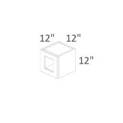 WM1212H Classic White Shaker Pre-Assembled