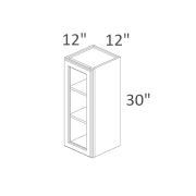 WM1230H Coventry Toffee Glaze Pre-Assembled