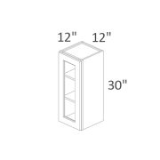 WM1230H Classic White Shaker Pre-Assembled