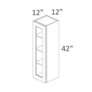 WM1242H Classic White Shaker Pre-Assembled