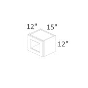 WM1512H Classic White Shaker Pre-Assembled