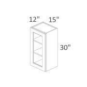 WM1530H Classic Grey Shaker Pre-Assembled