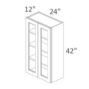 WM2442H Classic White Shaker Pre-Assembled
