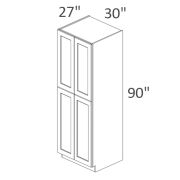 WP309027 Classic White Shaker Pre-Assembled