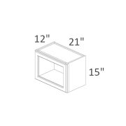 W2115GD Newtown White RTA