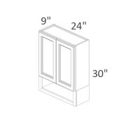 WVS2430 Malibu Nickel Pre-Assembled