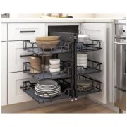Extra Black Nickel Baskets for 15" STORAGE WITH STYLE® Blind Corner Organizer