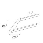CM96H-4 Bridgeport Grey Shaker