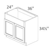 FSB36 Bristol Grey RTA