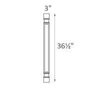POLE75-B3 Victoria White Shaker
