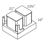 TCR21-2 Newport Grey Shaker