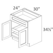 B30S2RS Salem White Shaker RTA