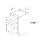 DFB18 Salem White Shaker RTA