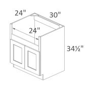 FSB30 Salem White Shaker RTA