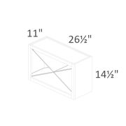 WXRSHELF Salem Cream Shaker RTA