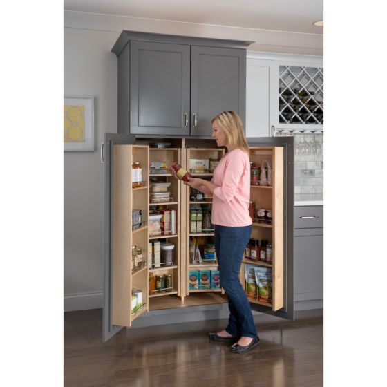 Pantry Swing Out Cabinet 12 x 8 x 45 5 8 PSO45