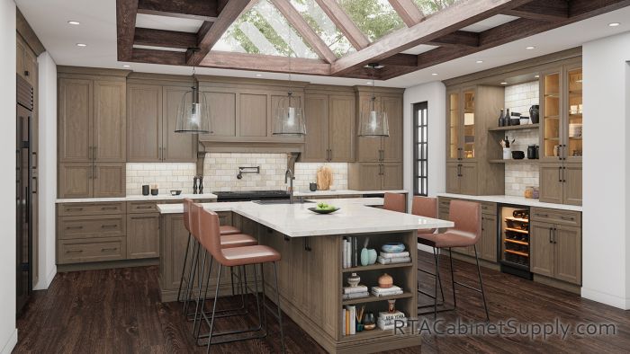 Rt1 Kitchen Springfield Toffee 10ft Run RTA Kitchen