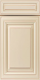 Belfast Cream Glaze Cabinet's Front Door