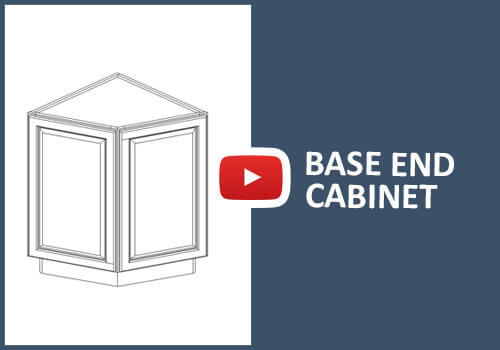 Metal Cleat Assembly Base End Cabinet