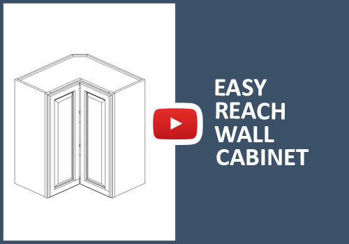 Metal Cleat Assembly Easy Reach Wall Cabinet