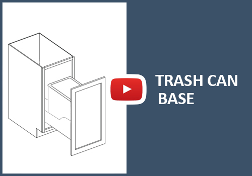 Trash Can Base - Staple Assembly