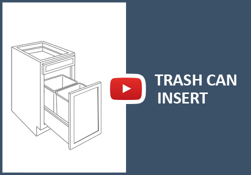 Trash Can Insert - Staple Assembly