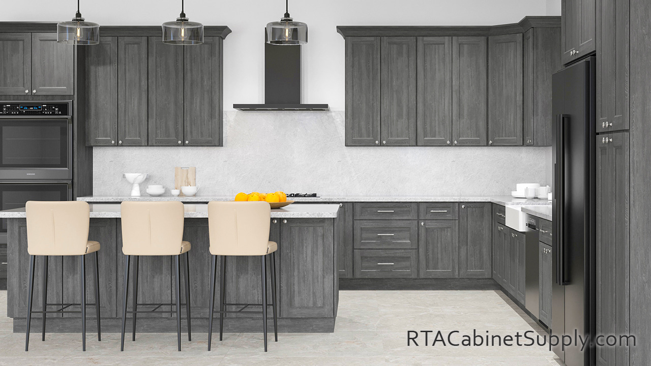 Bristol Grey Ready to Assemble Kitchen