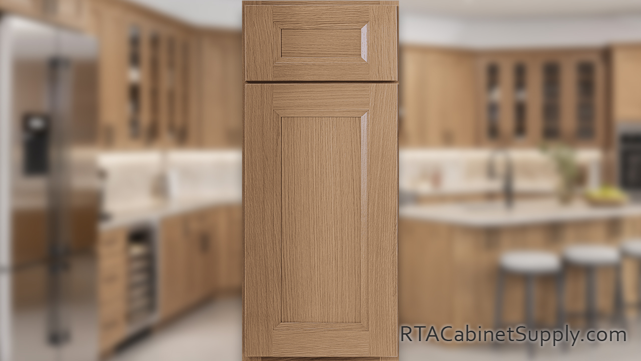 Easton Canyon Oak cabinet front.