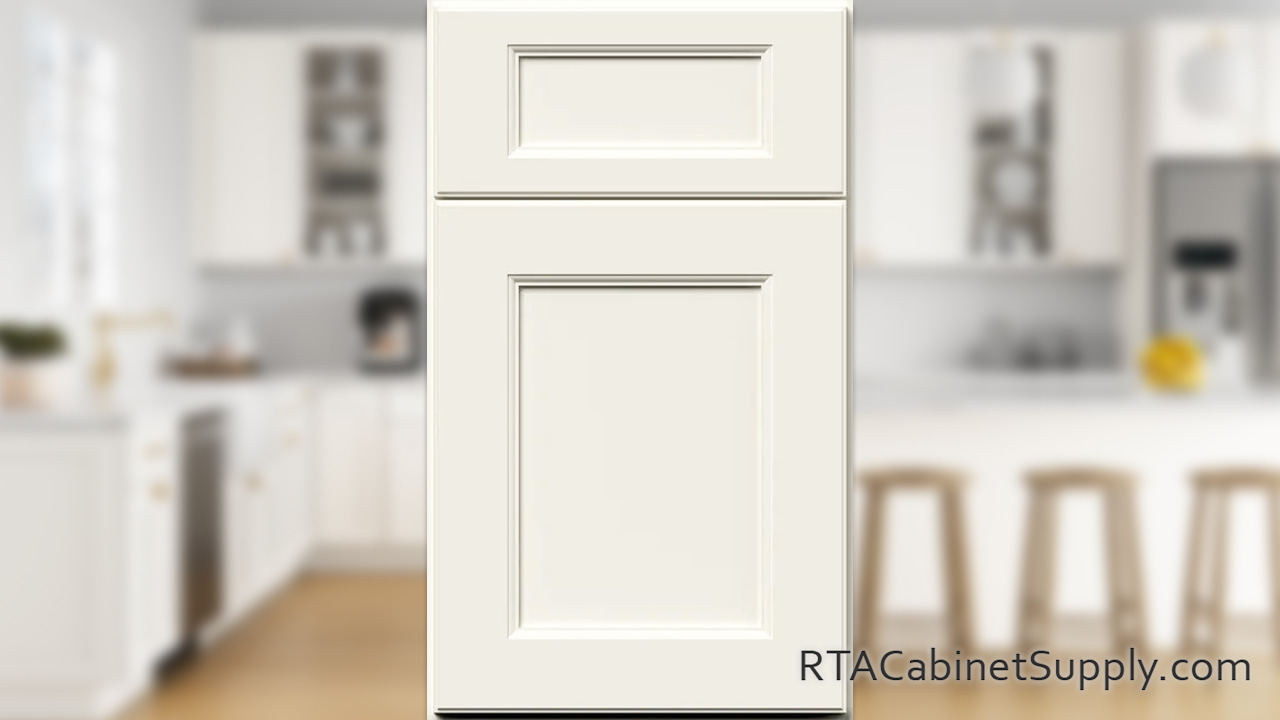 Malibu Dove cabinet front.