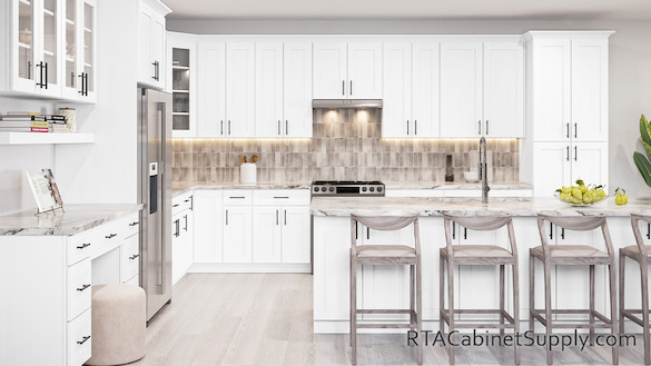 Newport White Shaker Ready To Assemble Kitchen Cabinets Newport White Shaker Ready To, What Is Shaker White Cabinets