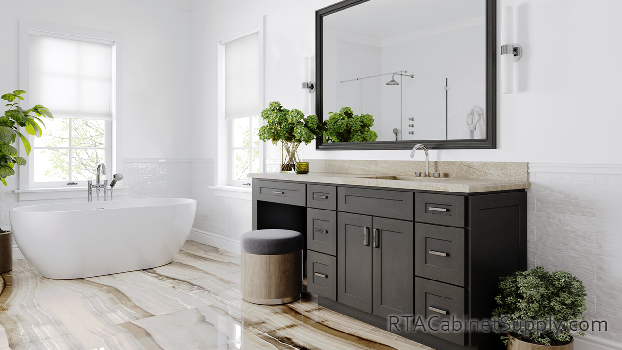 Salem Cinder Shaker Ready to Assemble Kitchen