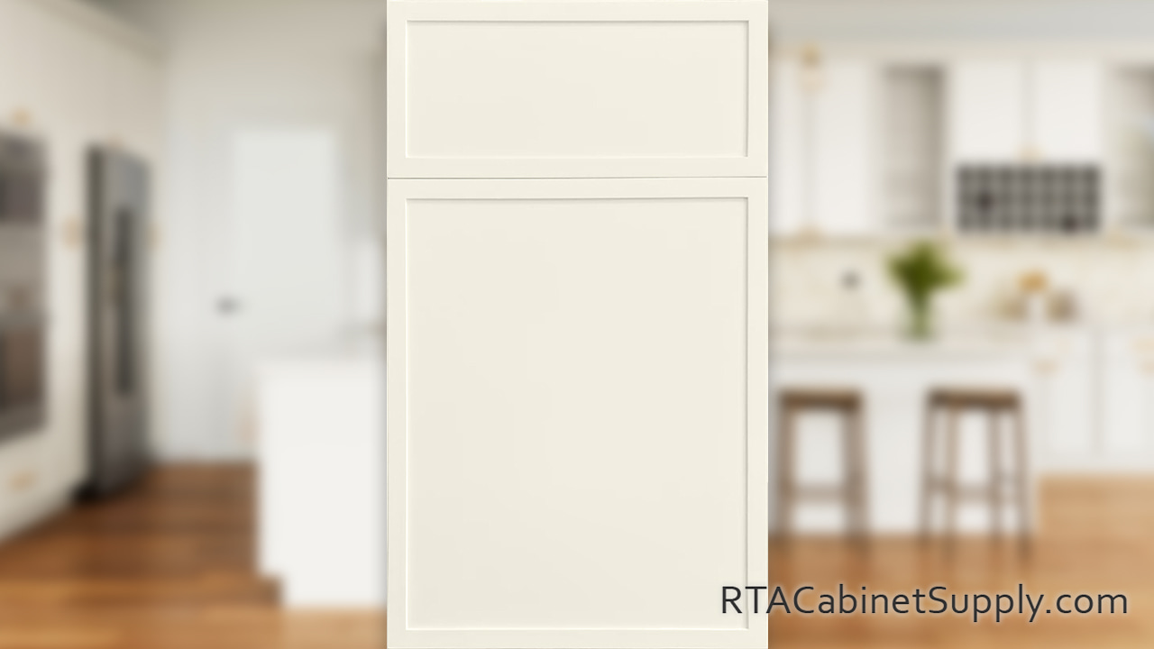 Sonoma Dove cabinet front.