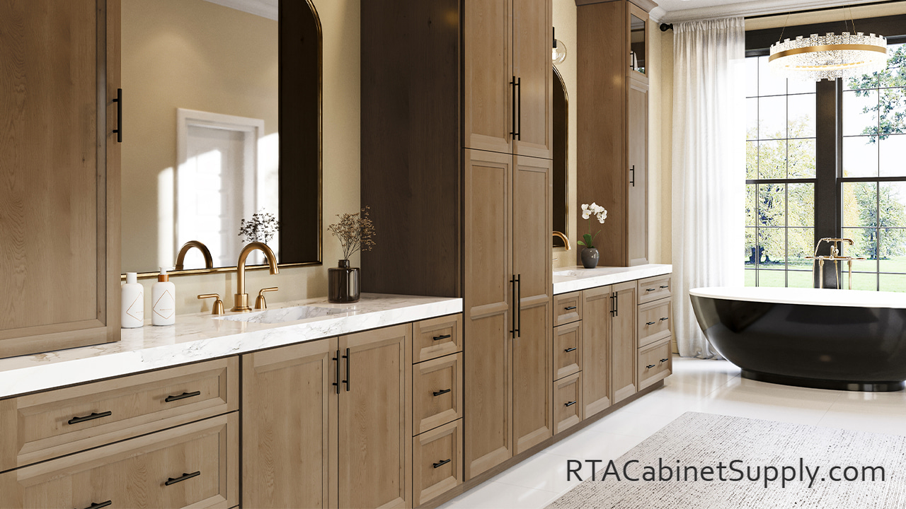 Springfield Toffee - Ready to Assemble Kitchen Cabinets